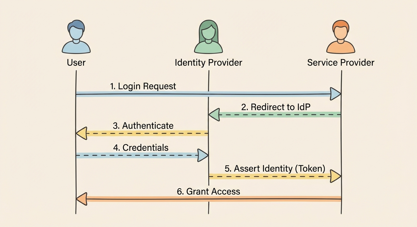 SAML Flow Diagram