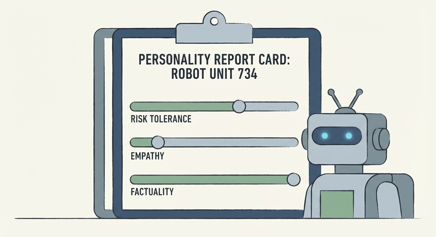 Agent Personality Report Card