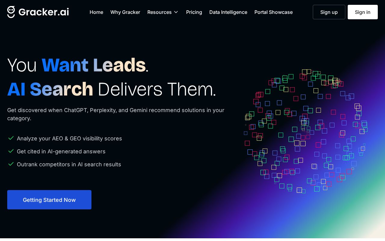 Gracker AI Dashboard