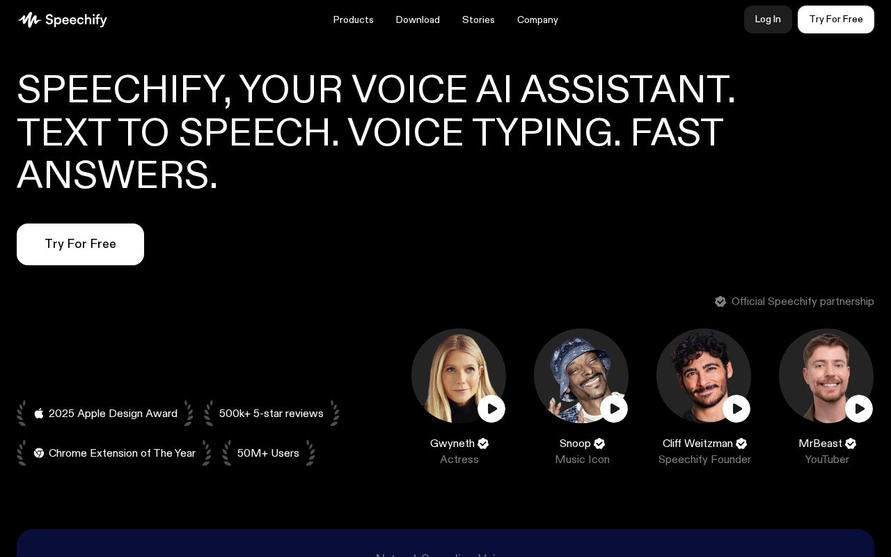 Speechify Screenshot